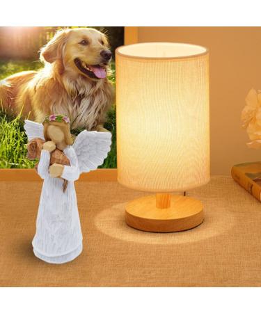 Angel of Friendship Dog Memorial Gift Set - Pet Sympathy & Remembrance with 7 Chakra Rainbow Bridge Bracelet - Buy Online on GoSupps.com