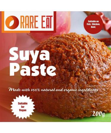 Nigerian Authentic Suya Paste/Yaji/Barbeque Spice 200g| Hot - Buy Online on GoSupps.com