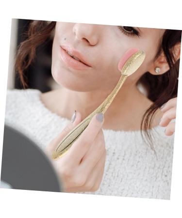 DOITOOL Cosmetic Brush Foundation Brush Toothbrush Concealer Brush Makeup Tool Blusher Brush Makeup Brush Sub-golden - Buy Online on GoSupps.com