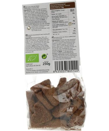  SOLNATURAL Buckwheat hearts with chocolate and organic corn syrup 250g Sol Natural - Buy Online on GoSupps.com