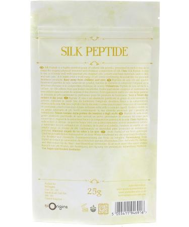 Silk Peptide Powder - 25g | Pure Silk Proteins for Skin and Hair - Buy Online on GoSupps.com