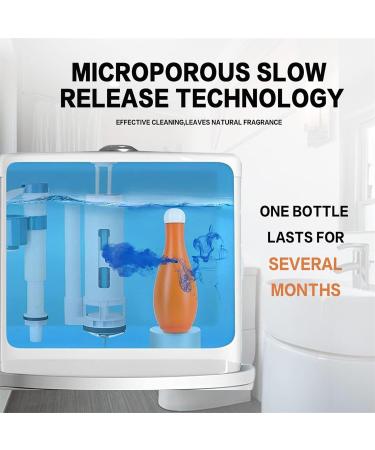 Bowling Blue Bubble Toilet Bowl Cleaner Automatic Long-Lasting Toilet Bowl Cleaner Tablets in Bottle Long-Lasting Fragrance Powerful Bathroom Toilet Cleaner - Buy Online on GoSupps.com