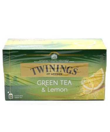 Twinings Green tea & lemon 25 tea bags