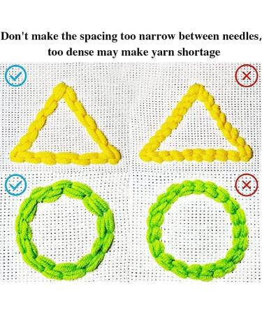 Cat at Window Punch Needle Embroidery Kit with Color Pattern and Adjustable Pen Hoop - Buy Online on GoSupps.com
