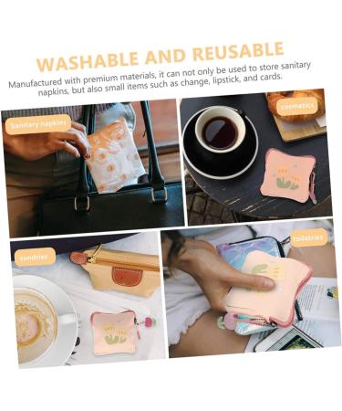 Buy Homsfou Minimalist Wallet & Napkin Storage Bag - 2 Pieces 15.5x15.5cm Pocket Organizer for Women - Stylish Wall Exchange Decor - Buy Online on GoSupps.com