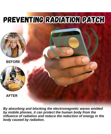 60pcs Radiation Patch Preventing Radiation Sticker EMF Cell Phone Radiation for Phone Tablet Laptop - Buy Online on GoSupps.com
