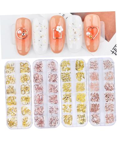 Housoutil 1 Box Blue Flower Crown Cross Stitch Pin Cushion Glamorette Glamorous Rose Gold Nail+polish Kid Hair Nail Gel Diy Nail Accessories Spider Vein Nail Drill Hollow Out Tool - Buy Online on GoSupps.com