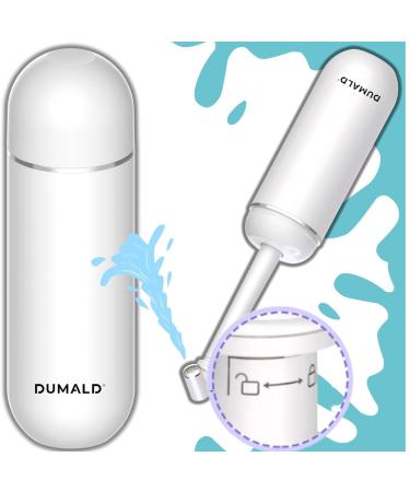 Dumald Popodusche Original 380ml - Podusche Intimschusche puerperium - Po shower puerperium - portable bidet - intimate shower for women - Po shower toilet travel bidet (white)