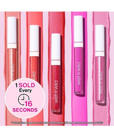 Buy Wet n Wild MegaSlicks Lip Gloss - Ultra-Glossy Vitamin E Enriched Vegan Cruelty-Free - Berried Treasure | International Shipping - Buy Online on GoSupps.com