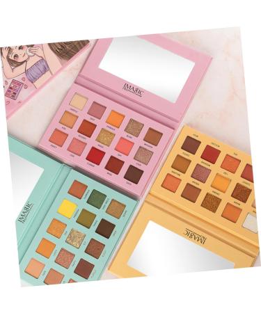 Beavorty 1pc 15 Shimmer Eyeshadow Gold Eyeshadow Portable Eyeshadow Compact Eye Shadow Childhood Cosmetic 1 count (Pack of 1) Green - Buy Online on GoSupps.com