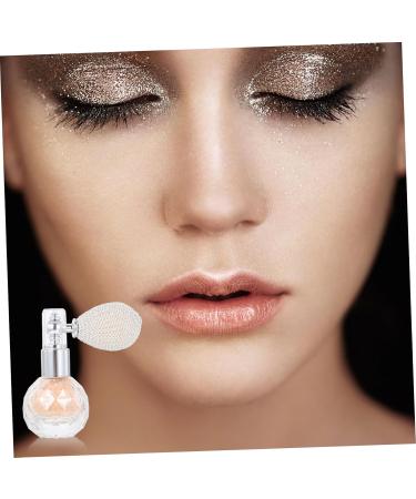 FOMIYES Spray Bottle Body Glitter Spray 1Pc body air bag powder hair perfume shimmering powder spray perfume bottle powder bottle make up Highlighter Golden 7x5.5cm - Buy Online on GoSupps.com