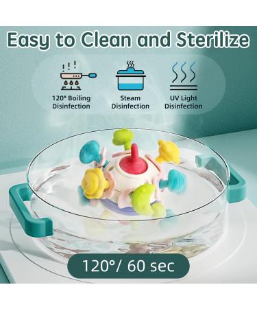 Montessori Baby Tooth Relief Toys | Rattling Ball for Infants 0-18 Months | Best Gift for 1-Year-Old Girls - Buy Online on GoSupps.com