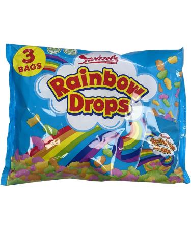 Swizzels Rainbow Drops - 3 Packs of 32g Each (Total 96g) | Colorful and Crunchy Candy Delight (1 Box (10 x 96g)) - Buy Online on GoSupps.com