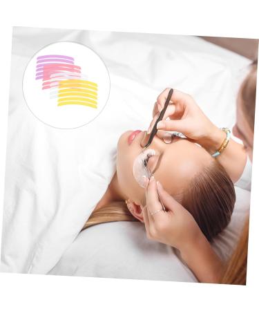 Beavorty 12 Pairs Eyelash Tape Tool Lash Lift Rods Eyelash Perming Pads Silicone Lash Lifting Rods Silicone Lash Lifting Pads Silicone Eyelash Perming Rod Supplies Stripe - Buy Online on GoSupps.com