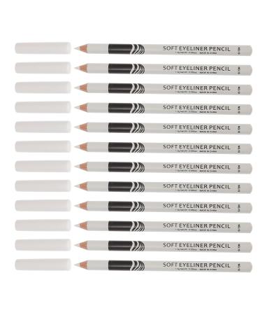 12 pi ces Crayons Eyeliner Blanc Imperm ables Maquillage Yeux Naturel Stylo Maquillage Multifonction Usage Professionnel et Personnel