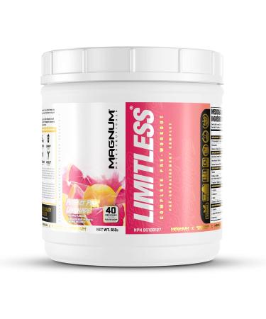 LIMITLESS Magnum 504g - Muscle Workout Powder Sport Pre Workout for Men and Women May Assist & Support Increase Energy Focus and Endurance - Pink Lemonade - Buy Online on GoSupps.com
