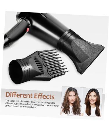 Hemoton 2 Pcs Hair Dryer Nozzle Hair Dryer Concentrator Nozzle Hair Dryer Replacement Parts Hair Dryer Attachment Narrow Universal Hairdryer Diffuser Hair Dryer Accessories Blow Dryer Comb - Buy Online on GoSupps.com
