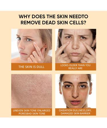 Orange Gel 50G - Deep Exfoliating Cleanser For Face And Body | Organic Compitible Body Exfoliating Gel For Dead Skin And Glow Removal - Buy Online on GoSupps.com