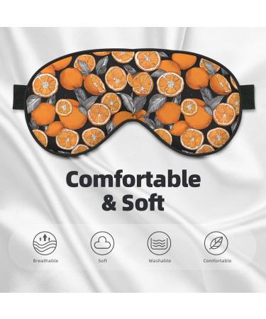 Buy Reusable Sleep Mask Eye for Better Sleep | Soft Blackout Eye Masks for Travel & Gifts - Colorful Peach for Women & Men - Buy Online on GoSupps.com