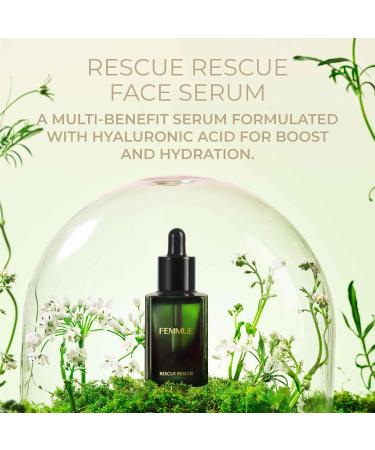 Rescue Hydrating Face Serum (1 oz) | Hyaluronic Acid Moisturizer | Soothing Korean Skin Care for Deep Hydration - Buy Online on GoSupps.com
