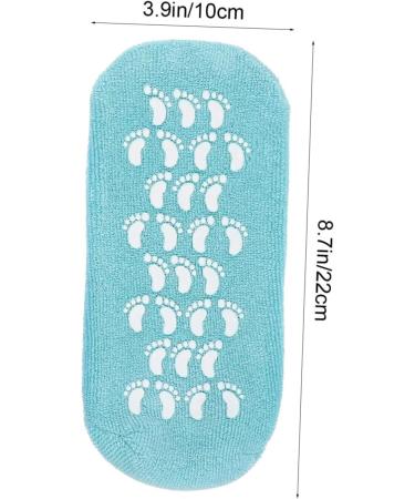 Beavorty 2 Pairs Gel Socks Cracked Heel Sock Heel Repair Sock Cracked Heel Repair feet Care Moisture Retention Socks Women Socks Foot Care spa Socks Shopping cart Cotton Yarn Household Miss - Buy Online on GoSupps.com