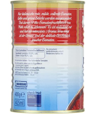 Tomato Pulp 100% Italian 400 g Box of 24 + Italian Gourmet Polpa - Buy Online on GoSupps.com