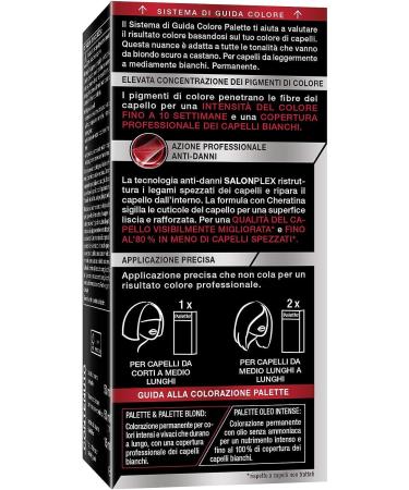  Schwarzkopf Schwarzkopf Permanent Hair Color Palette Dye Professional Hair Color Cream Gray Coverage Anti-Damage System Shade 5-29 Intense Red - Buy Online on GoSupps.com