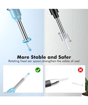 1080P FHD Ear Wax Removal Kit Camera with Anti-Fall Off Eartips - Wireless Ear Cleaner Otoscope for iPhone, iPad, Android - 6 LED Lights - Suitable for Adults, Kids, and Pets - Buy Online on GoSupps.com