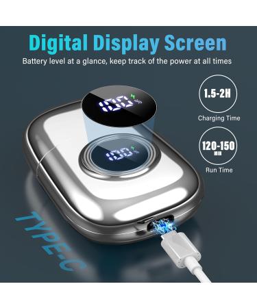 Buy Rechargeable Nose Hair Trimmer for Men & Women Painless Dual Edge Blades Battery Indicator Dust Protection Cap - Buy Online on GoSupps.com