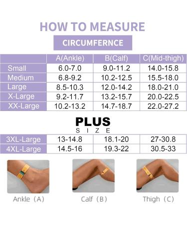 Buy Thigh High Compression Stockings 20-30 mmHg | Closed Toe Socks for Men & Women - Beige Medium | International Shipping Available - Buy Online on GoSupps.com