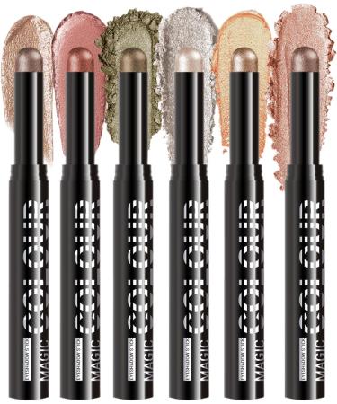 Eyeshadow Stick Set of Light Eye Pencil Long Hold Pencil for Girls and Women Daily Use Weekend Outdoor Activities - Buy Online on GoSupps.com