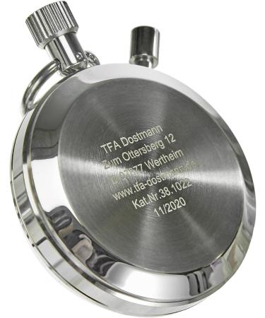 TFA Mechanical Stopwatch 38.1022 - Metal Construction for Accurate Timing - Buy Online on GoSupps.com