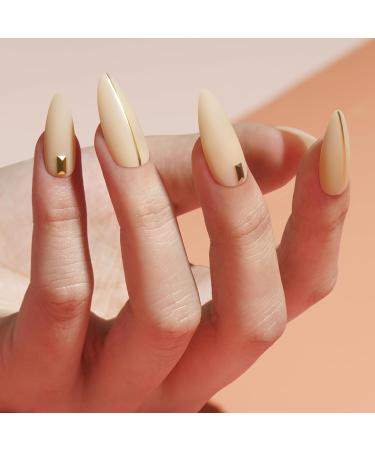 Bluesky 2 in 1 Matte Colour & Top Gel Nail Polish 10ml Apricot - LBM04 Matte Finish No Top Coat Needed Nude Gel Nail Polish for 21 Day Manicure Requires Curing Under LED UV Nail Lamp - Buy Online on GoSupps.com