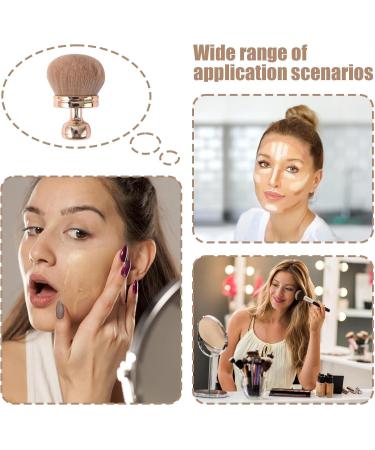 Facial Tanning Brush Body Makeup Brush 3 Inch Face Makeup Body Tan Big Brush Cosmetics Cover Foundation Cream Cream Wide Applicator for Mom Friends Rose Gold - Buy Online on GoSupps.com