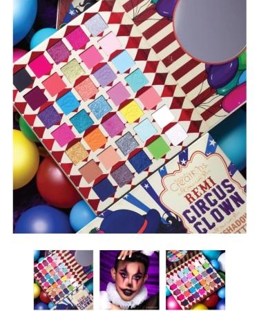 Shop Remi Circus Clown Eyeshadow Palette - Vibrant Colors for Bold Looks | International Shipping Available - Buy Online on GoSupps.com