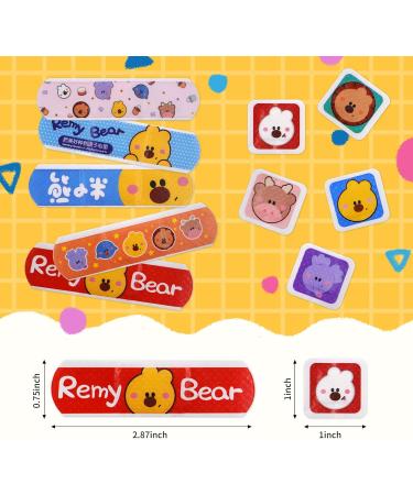 100pcs Kids Cartoon Bandages | Waterproof Adhesive Bandages for Boys & Girls | Flexible Colorful Designs for Scrapes & Cuts - Buy Online on GoSupps.com