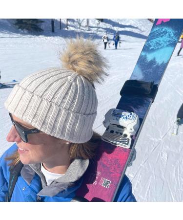 StoreYourBoard Mountain Essential Ski Wrap Straps - 4 Pack - Universal Fit - Hook and Loop Fasteners - Black - Buy Online on GoSupps.com