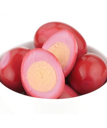 Jake & Amos Red Beet Pickled Eggs - 32 Oz. Jar (Pack of 2) | Delicious & Ready-to-Eat - Buy Online on GoSupps.com