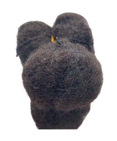 Tight Afro Kinky Human Hair for Dreadlocks - 4 Bundles 8 Inch Natural Black 1B - Buy Online on GoSupps.com