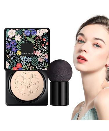 Mushroom Head BB Cream Mushroom Head Air Cushion Moisturizing Mushroom Head Cream Cushion | Moisturizing & Brightening Liquid Foundation Air Cushion Cream Cream Cover