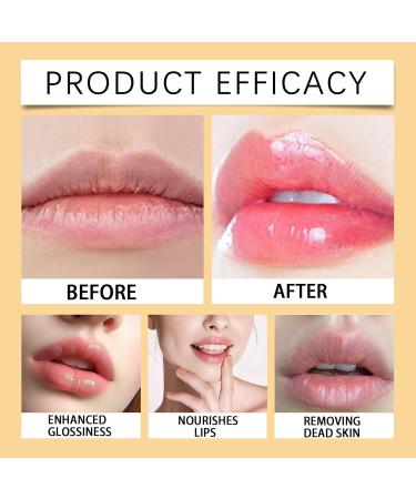  homomdy Natural Turmeric Lemon Lip Scrub for Dark Lips - Lip scrub for chapped and dry lips - Moisturizes and brightens dull dark lips - Buy Online on GoSupps.com