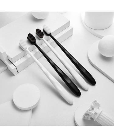 Extra Soft Micro-Nano Toothbrush - 8 Piece Set for Gentle Oral Care | 20000 Soft Floss Bristles | Ideal for Adults with Fragile Gums - Mixed Color - Buy Online on GoSupps.com