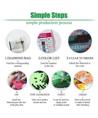 2Pack Full Drill Gnomes Kissing Flowers Diamond Painting Kits for Adults - DIY 5D Garden Diamond Art with Sunflowers & Butterfly - 12X16Inch - Buy Online on GoSupps.com