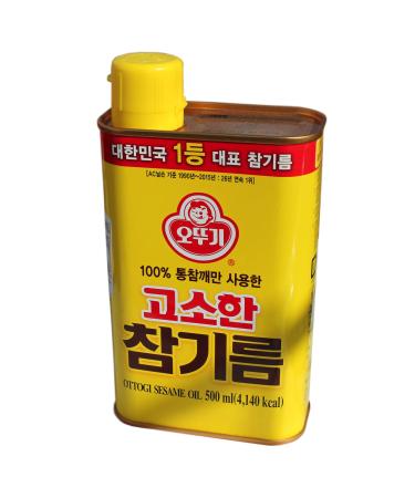 Ottogi 100% Korean Sesame Oil Roasted 1L