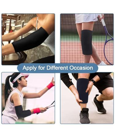 SUNGOOYUE Cold and Hot Compression Elbow Gel Sleeve - Elastic Fit Injury Prevention Perfect for Sports & Office Work (Large - Buy Online on GoSupps.com