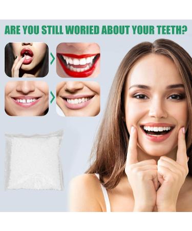 Thermal Tooth Attachment Pearls | Harmless Elastic Self-Adhesive Repair for Broken Teeth | Degradable Temporary Solution - Buy Online on GoSupps.com