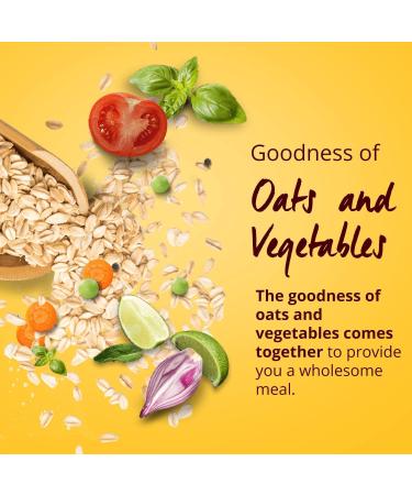 Saffola Masala Oats Peppy Tomato 38g - Healthy & Tasty Evening Snack - Buy Online on GoSupps.com