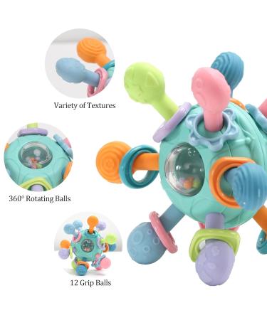 Buy Raripida BPA-Free Silicone Baby Biting Toys | Tooth Teether Ball for 0-12 Months - Perfect Gift - Buy Online on GoSupps.com