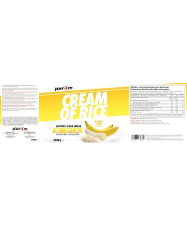 Per4m Carbs Intake Banana Creme One Size - Buy Online on GoSupps.com