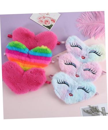Beaupretty Masque de Sommeil Gar on Fille Peluche Forme C ur Cache Yeux Doux et lastique Masque Nuit Occultant pour Yeux Confortable et Cr atif pour Voyages et Siestes - Buy Online on GoSupps.com